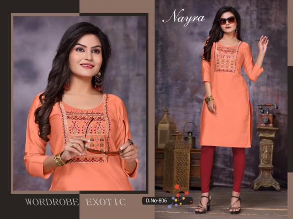 Nayra Daffodil-Cotton-Satin-With-Handwork-Kurti